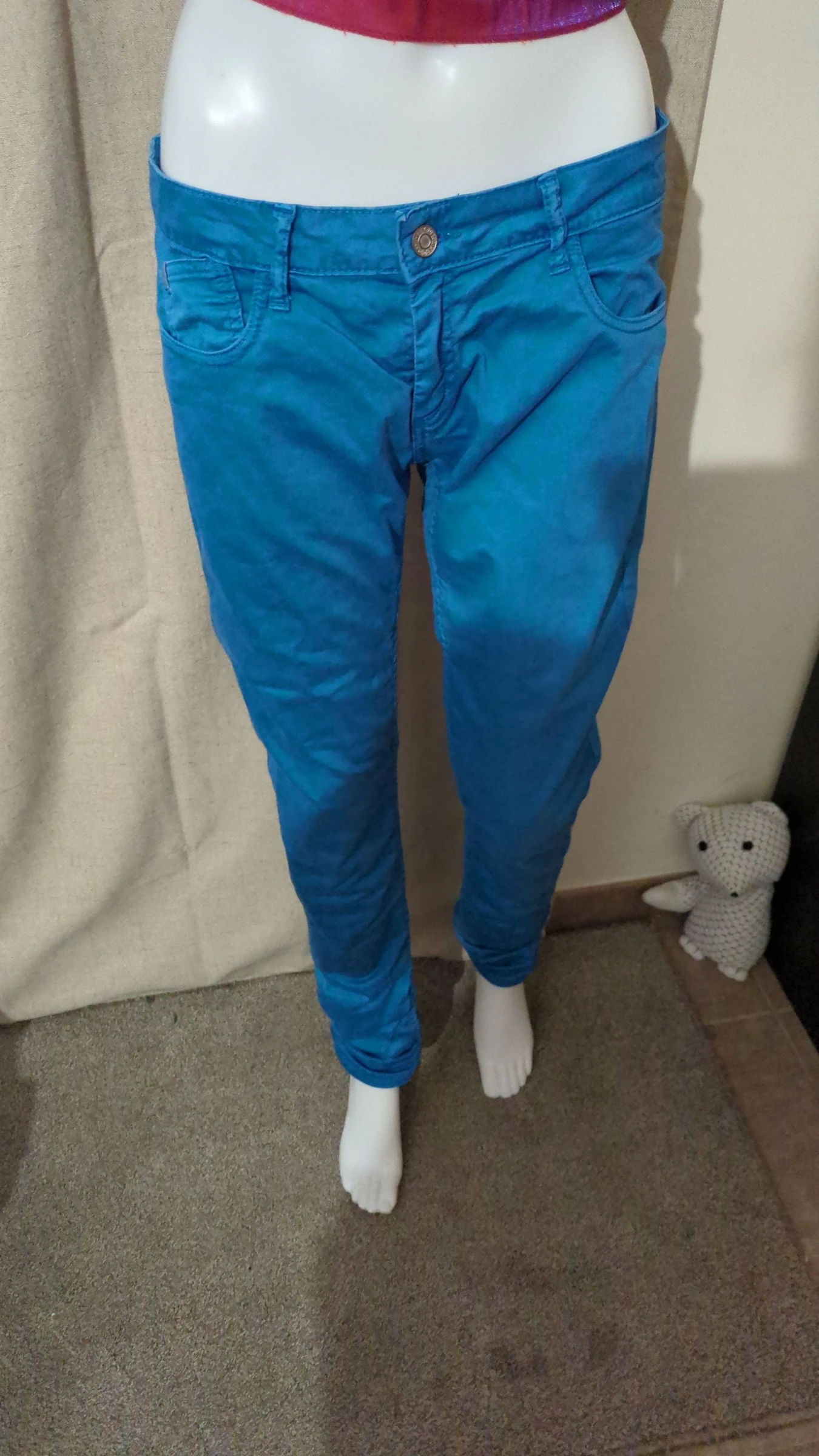 Jeans feminino azul Le Temps des Cerises – photo 3